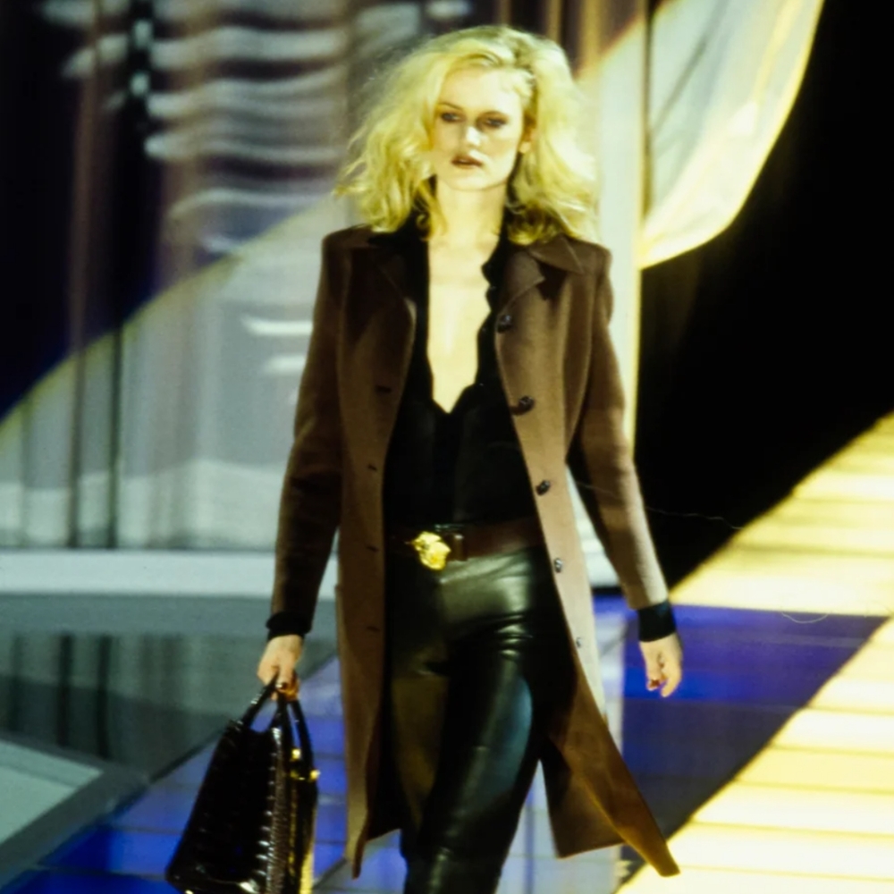 Gianni Versace 1996 fall/winter runway coat